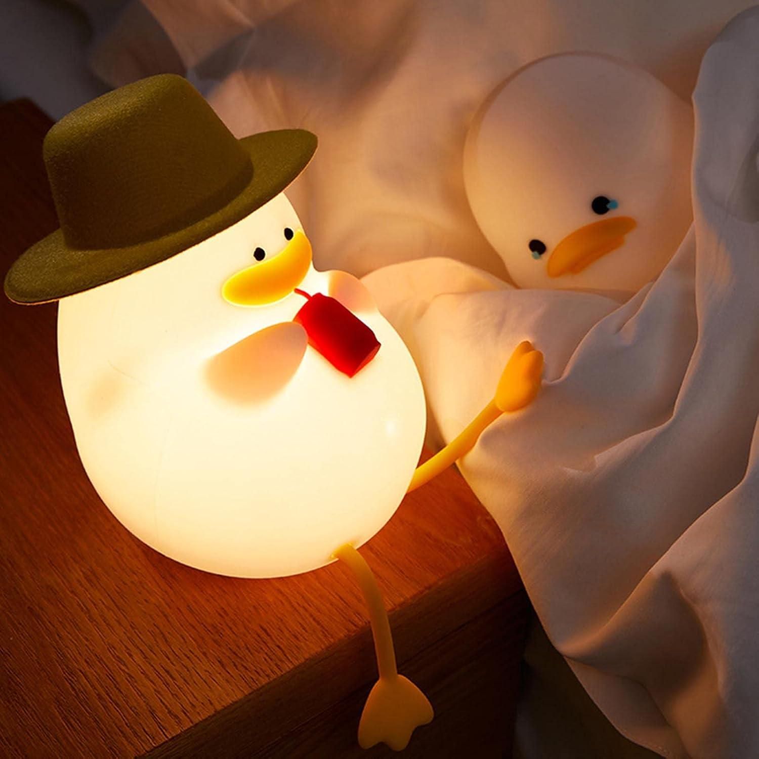 Duck Night Light – Cute LED Bedside LampDuck Night Light